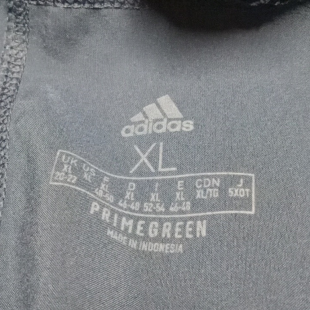 Women's Adidas Prime Green Aeroready Short XL Blue - Picture 3 of 7